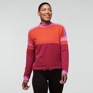 Cotopaxi Gear for Good Women's Bandera Sweatshirt - Canyon / Raspberry